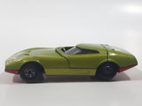 Vintage 1970 Lesney Products Matchbox Series Superfast No. 52 Dodge Charger MkIII Lime Green Die Cast Toy Car Vehicle