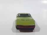 Vintage 1970 Lesney Products Matchbox Series Superfast No. 52 Dodge Charger MkIII Lime Green Die Cast Toy Car Vehicle