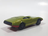 Vintage 1970 Lesney Products Matchbox Series Superfast No. 52 Dodge Charger MkIII Lime Green Die Cast Toy Car Vehicle