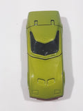 Vintage 1970 Lesney Products Matchbox Series Superfast No. 52 Dodge Charger MkIII Lime Green Die Cast Toy Car Vehicle