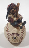 2000 Boyd's Bear Sitting on a Baseball Hanging Decorative Ornament