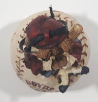 2000 Boyd's Bear Sitting on a Baseball Hanging Decorative Ornament