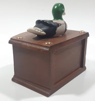 Vintage Woodward's Mallard Duck Wooden Coaster Set of 6