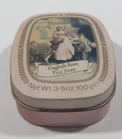 Vintage Yardley English Rose Fine Soap Tin Metal Container