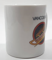 Vancouver Canucks NHL Ice Hockey Team Retro Logo 3 5/8" Tall Ceramic Coffee Mug Cup