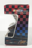 2003 Trevco Winner's Circle NASCAR Dale Jarrett #88 UPS Ford Car and Flag Shaped Christmas Ornament New in Box