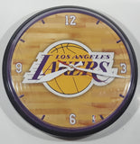 2008 NBA Los Angeles Lakers Basketball Team 12 1/2" Wall Clock