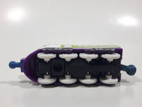 2010 Ludorum Learning Curve Chuggington Koko Train Engine Locomotive White Green Purple Die Cast Toy Vehicle