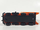 Unknown Brand Dump Truck Orange Plastic Die Cast Toy Car Vehicle