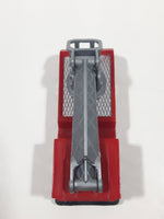 Unknown Brand Fire Truck Red Plastic Die Cast Toy Car Vehicle