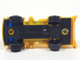 Maisto Yellow Ladder Service Truck Yellow Die Cast Toy Car Construction Equipment Machinery Vehicle