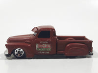 2008 Hot Wheels All Stars La Troca Truck Flat Brown Die Cast Toy Car Lowrider Vehicle
