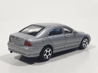 Motor Max No. 6066 Mercedes-Benz C Class Silver Grey Die Cast Toy Luxury Car Vehicle