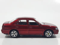 Motor Max No. 6014 Toyota Corolla Red Die Cast Toy Car Vehicle