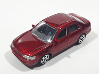 Motor Max No. 6014 Toyota Corolla Red Die Cast Toy Car Vehicle