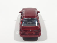 Motor Max No. 6014 Toyota Corolla Red Die Cast Toy Car Vehicle