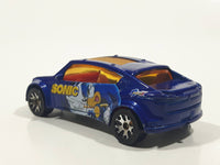 2005 Matchbox Sonic X Pontiac Piranha Dark Blue Die Cast Toy Car Vehicle