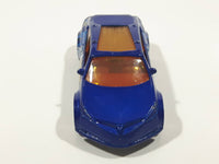 2005 Matchbox Sonic X Pontiac Piranha Dark Blue Die Cast Toy Car Vehicle