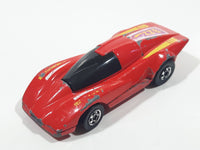 1985 Hot Wheels Crack-Ups Exotic (Top crash) Bang-Up Job Red Die Cast Toy Car Vehicle Hong Kong