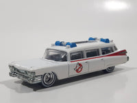 2016 Hot Wheels Entertainment: Ghostbusters Ecto-1 White Die Cast Toy Car Vehicle