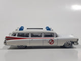 2016 Hot Wheels Entertainment: Ghostbusters Ecto-1 White Die Cast Toy Car Vehicle