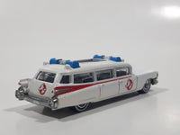 2016 Hot Wheels Entertainment: Ghostbusters Ecto-1 White Die Cast Toy Car Vehicle