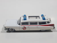 2016 Hot Wheels Entertainment: Ghostbusters Ecto-1 White Die Cast Toy Car Vehicle