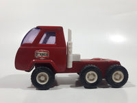 Vintage Buddy L Texaco Semi Tractor Truck Red Pressed Steel Die Cast Toy Car Vehicle Made in Japan