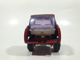 Vintage Buddy L Texaco Semi Tractor Truck Red Pressed Steel Die Cast Toy Car Vehicle Made in Japan