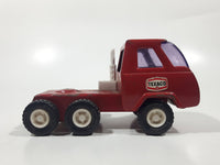 Vintage Buddy L Texaco Semi Tractor Truck Red Pressed Steel Die Cast Toy Car Vehicle Made in Japan