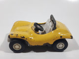 Vintage 1970s Tonka Beach Buggy Yellow Pressed Steel and Plastic Toy Car Vehicle 55340
