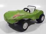 Vintage 1970s Tonka Fun Dune Buggy Lime Green Pressed Steel Toy Car Vehicle Number 52790