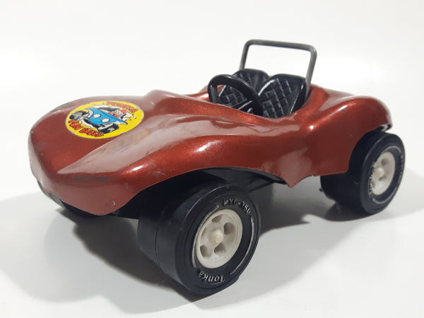 Vintage 1970s Tonka Fun Dune Buggy Brown Pressed Steel Toy Car Vehicle Number 52790