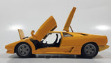 Welly No. 9374 Lamborghini Diablo Yellow 1/24 Scale Die Cast Toy Car Vehicle