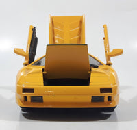 Welly No. 9374 Lamborghini Diablo Yellow 1/24 Scale Die Cast Toy Car Vehicle