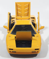 Welly No. 9374 Lamborghini Diablo Yellow 1/24 Scale Die Cast Toy Car Vehicle