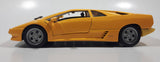 Welly No. 9374 Lamborghini Diablo Yellow 1/24 Scale Die Cast Toy Car Vehicle