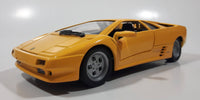 Welly No. 9374 Lamborghini Diablo Yellow 1/24 Scale Die Cast Toy Car Vehicle