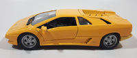 Welly No. 9374 Lamborghini Diablo Yellow 1/24 Scale Die Cast Toy Car Vehicle