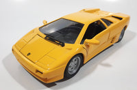 Welly No. 9374 Lamborghini Diablo Yellow 1/24 Scale Die Cast Toy Car Vehicle