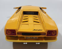 Welly No. 9374 Lamborghini Diablo Yellow 1/24 Scale Die Cast Toy Car Vehicle