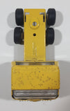 Vintage Tonka Auto Transport Car Carrier Truck Yellow Pressed Steel Die Cast Toy Car Vehicle