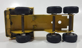 Vintage Tonka Auto Transport Car Carrier Truck Yellow Pressed Steel Die Cast Toy Car Vehicle