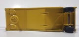 Vintage Tonka Auto Transport Car Carrier Truck Yellow Pressed Steel Die Cast Toy Car Vehicle