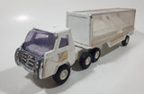 Vintage Buddy L Pepsi Semi Transport Truck White Pressed Steel Die Cast Toy Car Vehicle
