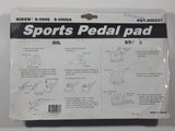 Niken Sports High Quality Pedal Pads Set Manual 5 Speed Foot Shaped New in Package