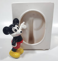 Vintage Disney Japan 3D Mickey Mouse 4" x 5" Ceramic Photo Picture Frame