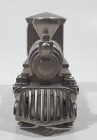 Breeze Collection Train Engine Locomotive 4 1/4" Long Heavy Metal Clock