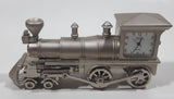 Breeze Collection Train Engine Locomotive 4 1/4" Long Heavy Metal Clock