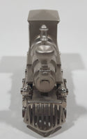 Breeze Collection Train Engine Locomotive 4 1/4" Long Heavy Metal Clock